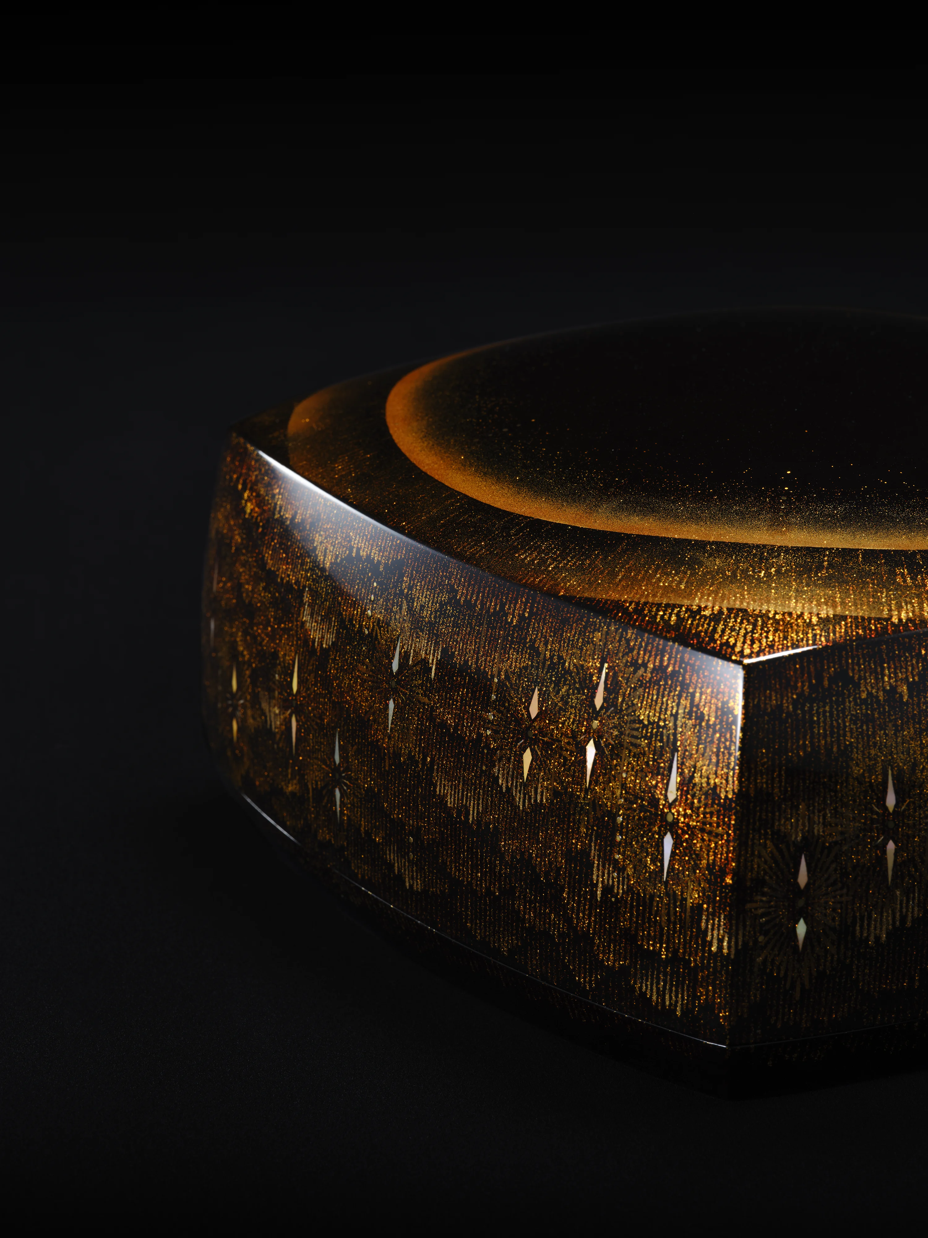 蒔絵合子　恵み 詳細画像